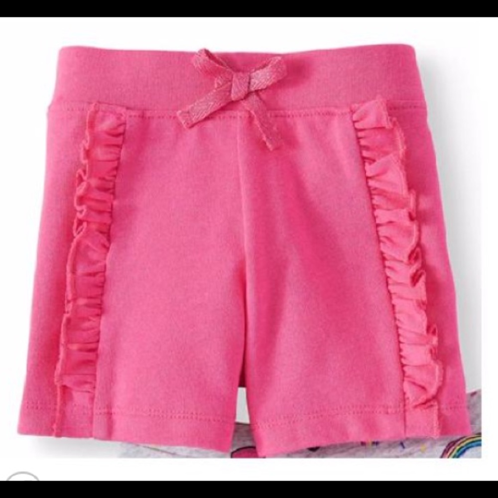 365 Kids (From Garanimals) Pink Ruffle Shorts